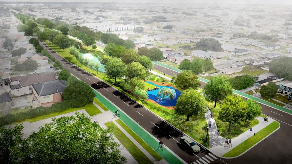Blue and Green Corridors Stormwater Resilience