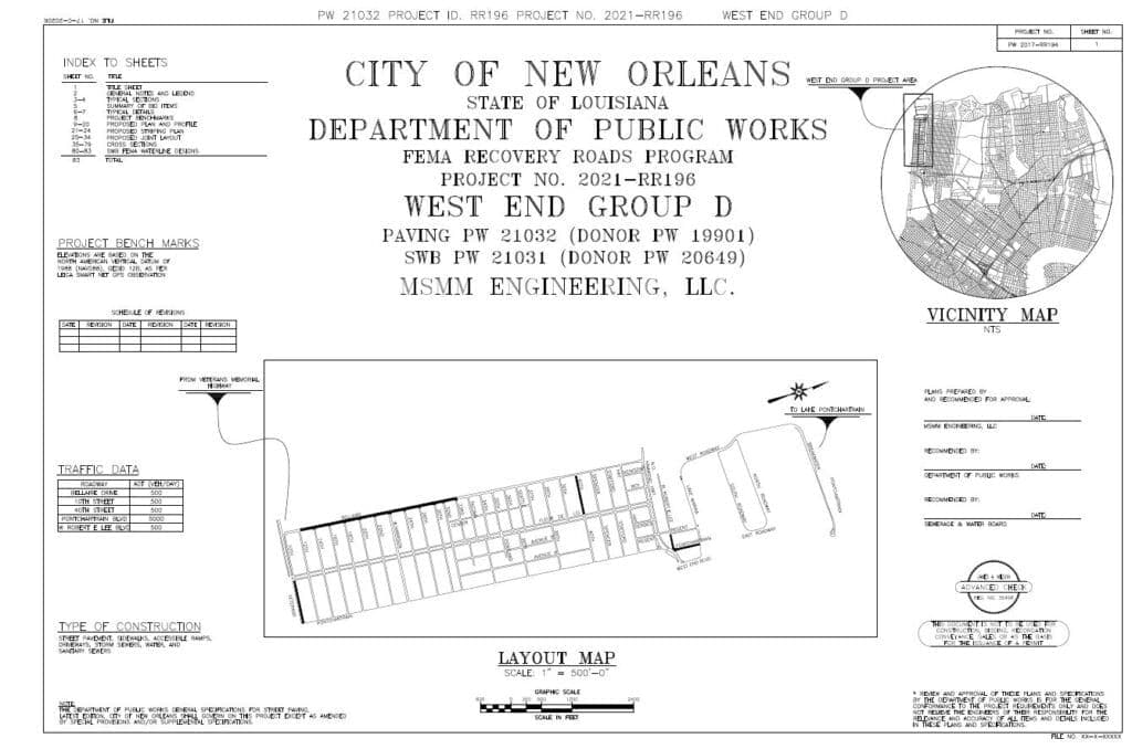 FEMA JIRR — West End Group D (RR196)